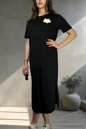 لباس مشکی زنانه بافتنی mefru - کد 917686734