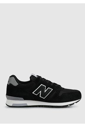 کفش اسنیکر مشکی مردانه چرم اصل New Balance - کد 694738469