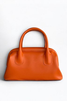 کیف دوشی نارنجی زنانه چرم مصنوعی Melissa Boutique - کد 937241918