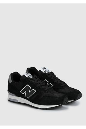 کفش اسنیکر مشکی مردانه چرم اصل New Balance - کد 694738469