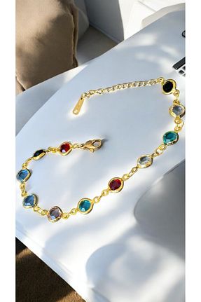 دستبند استیل (فولاد) طوسی زنانه استیل ضد زنگ İNN JEWELLERY - کد 937259566