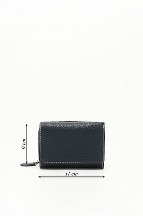 کیف پول سرمه ای زنانه ابعاد کوچک GÖNDERİ(R) - کد 810282207