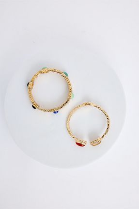 دستبند جواهر طلائی زنانه Penti - کد 904629630