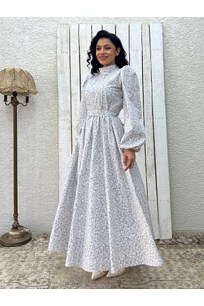 لباس حجاب طوسی زنانه کلوش KÜÇÜĞÜM BUTİK - کد 937261182