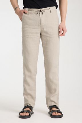 شلوار مردانه کتان muzzo jeans - کد 919999826