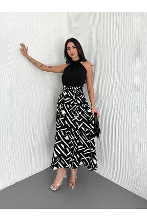 لباس مشکی زنانه بافتنی Genel Markalar - کد 937285359