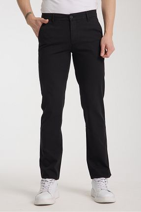 شلوار مشکی مردانه پنبه ای muzzo jeans - کد 920038914