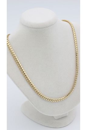 گردنبند استیل ( فولاد ) زرد زنانه استیل (فولاد) XUPING JEWELRY - کد 870889603