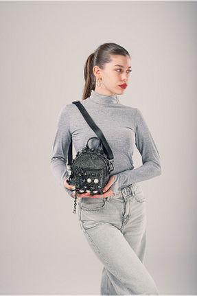 کوله پشتی رنگی زنانه چرم مصنوعی ÇÇS - کد 937306361
