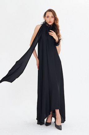 لباس مشکی زنانه بافتنی LAMANTE - کد 937303779