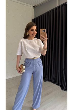 بلوز رنگی زنانه ساده elif teke - کد 937310744