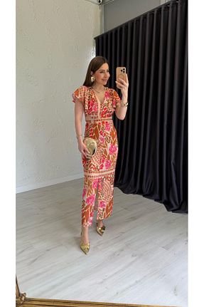لباس رنگی زنانه بافتنی elif teke - کد 937310581