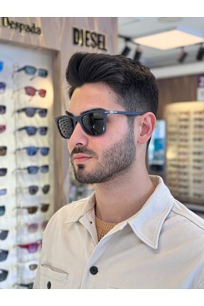 عینک آفتابی نباتی مردانه پلاریزه Polo Exchange - کد 815569199