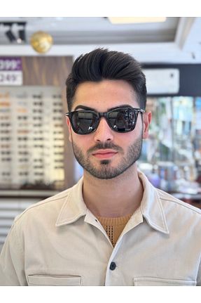 عینک آفتابی نباتی مردانه پلاریزه Polo Exchange - کد 815569937