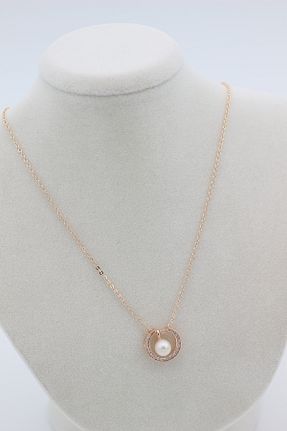 گردنبند استیل ( فولاد ) طلائی زنانه استیل (فولاد) XUPING JEWELRY - کد 834425575