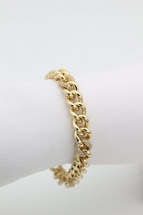دستبند استیل (فولاد) طلائی زنانه استیل (فولاد) XUPING JEWELRY - کد 851667035