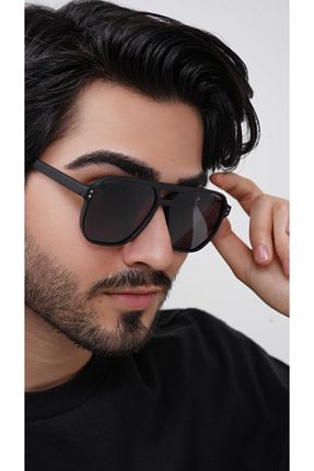 عینک آفتابی نباتی مردانه UV400 Polo Exchange - کد 869227565