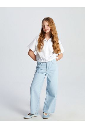 شلوار آبی بچه گانه پنبه ای LC Waikiki - کد 941239027