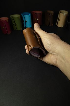 کیف پول قهوه ای زنانه ابعاد کوچک Tauran - کد 937363600