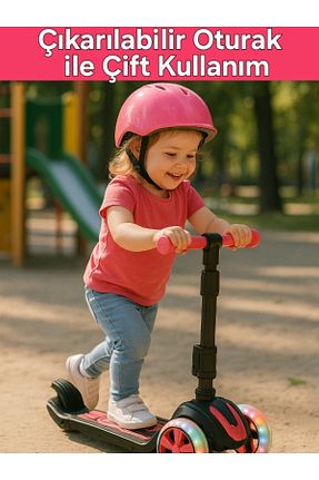 اسکوتر بچه گانه صورتی بچه گانه 3 Scooter - کد 929804090