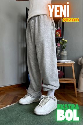 شلوار کرمگن طوسی زنانه اورسایز vladivosto - کد 898270444