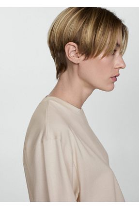 پائین تنه راحتی نباتی زنانه پنبه ای MANGO - کد 924137415