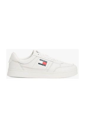 کفش اسنیکر طلائی مردانه بند دار Tommy Hilfiger - کد 884003362