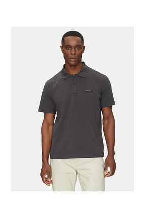 پولوشرت مشکی مردانه پنبه ای Calvin Klein - کد 902387382