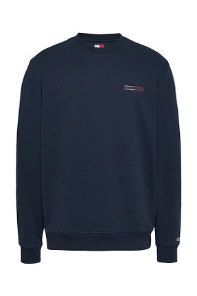 سوئیشرت سرمه ای مردانه هندسی Tommy Hilfiger - کد 920751218
