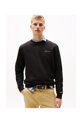 سوئیشرت مشکی مردانه رنگی Tommy Hilfiger - کد 906159086