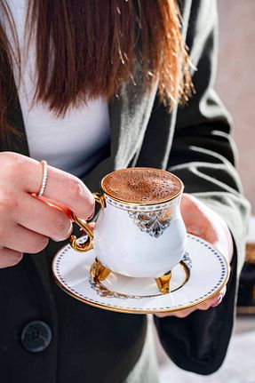 فنجان قهوه رنگی 6 نفره ACAR - کد 329118144