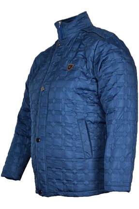 پالتو پشمی سایز بزرگ آبی مردانه سایز بزرگ SURCO JEANS - کد 139137804
