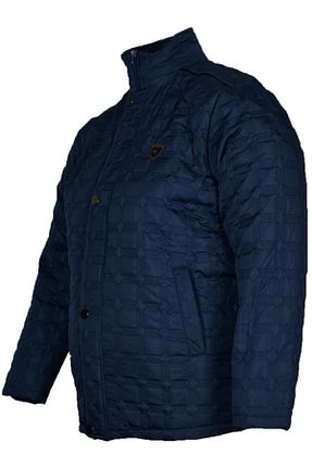پالتو پشمی سایز بزرگ سرمه ای مردانه سایز بزرگ SURCO JEANS - کد 139135411