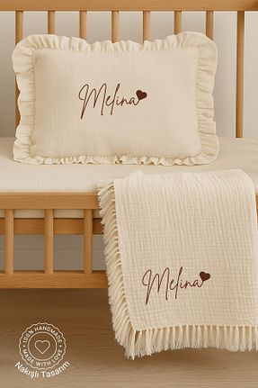 روکش بالش بژ Minytrendy - کد 937514049
