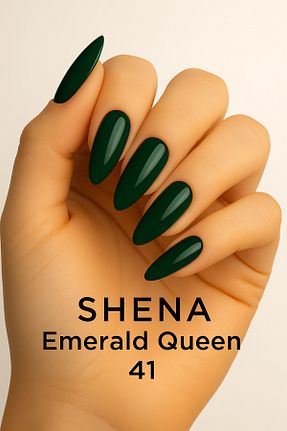 لاک ناخن دائمی سبز Shena - کد 937305183