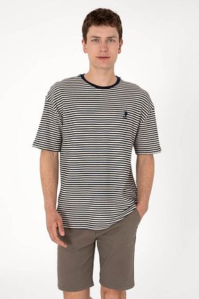 تیشرت سرمه ای مردانه یقه پولو U.S. Polo Assn. - کد 937245494
