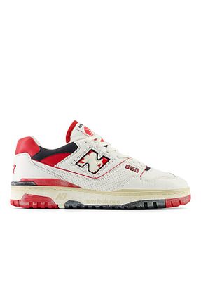 کفش اسنیکر سفید زنانه چرم اصل New Balance - کد 835799397