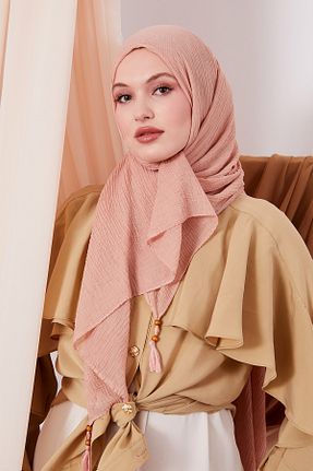 شال رنگی زنانه پلی استر LuvenSara - کد 937427402