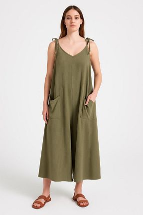 سرهمی سبز زنانه بند دار OLEA MODA - کد 937438625