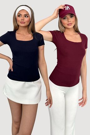بلوز بژ زنانه ساده LACHT - کد 937433652