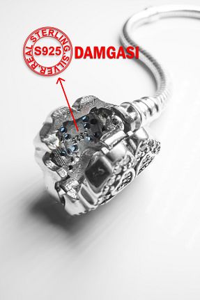 دستبند نقره متالیک زنانه 925 عیار shop - کد 905246183