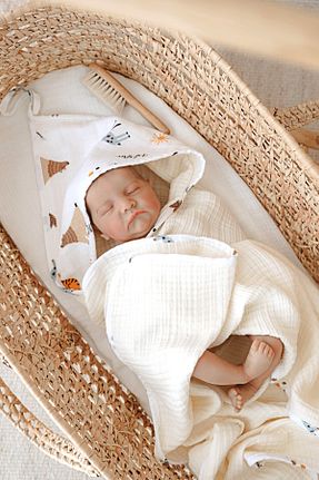 حوله نوزاد و کودک نباتی Müslin ESTİ Baby - کد 937460216