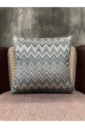 کوسن و روکش کوسن طوسی مخمل Fabricland - کد 766877683