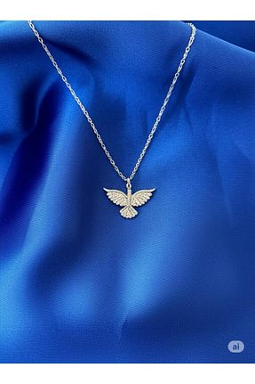 گردنبند استیل ( فولاد ) طوسی زنانه استیل ضد زنگ magische - کد 937462887