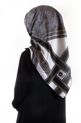 روسری مشکی پلی استر VİOLLA - کد 268016388