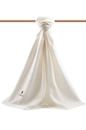 شال بژ زنانه Medine İpeği Vissona - کد 635913050