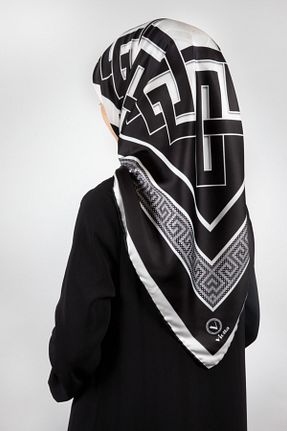 روسری مشکی پلی استر VİOLLA - کد 202440894