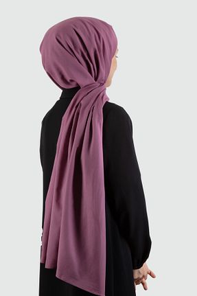 شال صورتی زنانه پنبه ای Vissona - کد 730371796