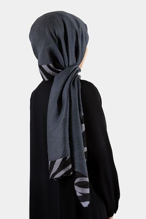 شال طوسی زنانه پنبه ای Vissona - کد 365787133