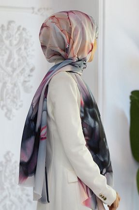 شال سرمه ای زنانه Vissona - کد 828776547